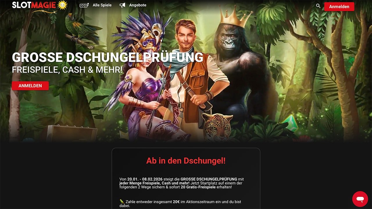 SlotMagie Casino Turniere im Dschungel SlotMagie Casino Turniere im Dschungel