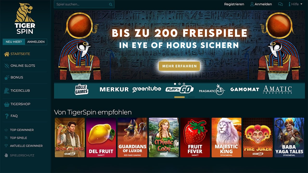 TigerSpin Neujahrsbonus 2026