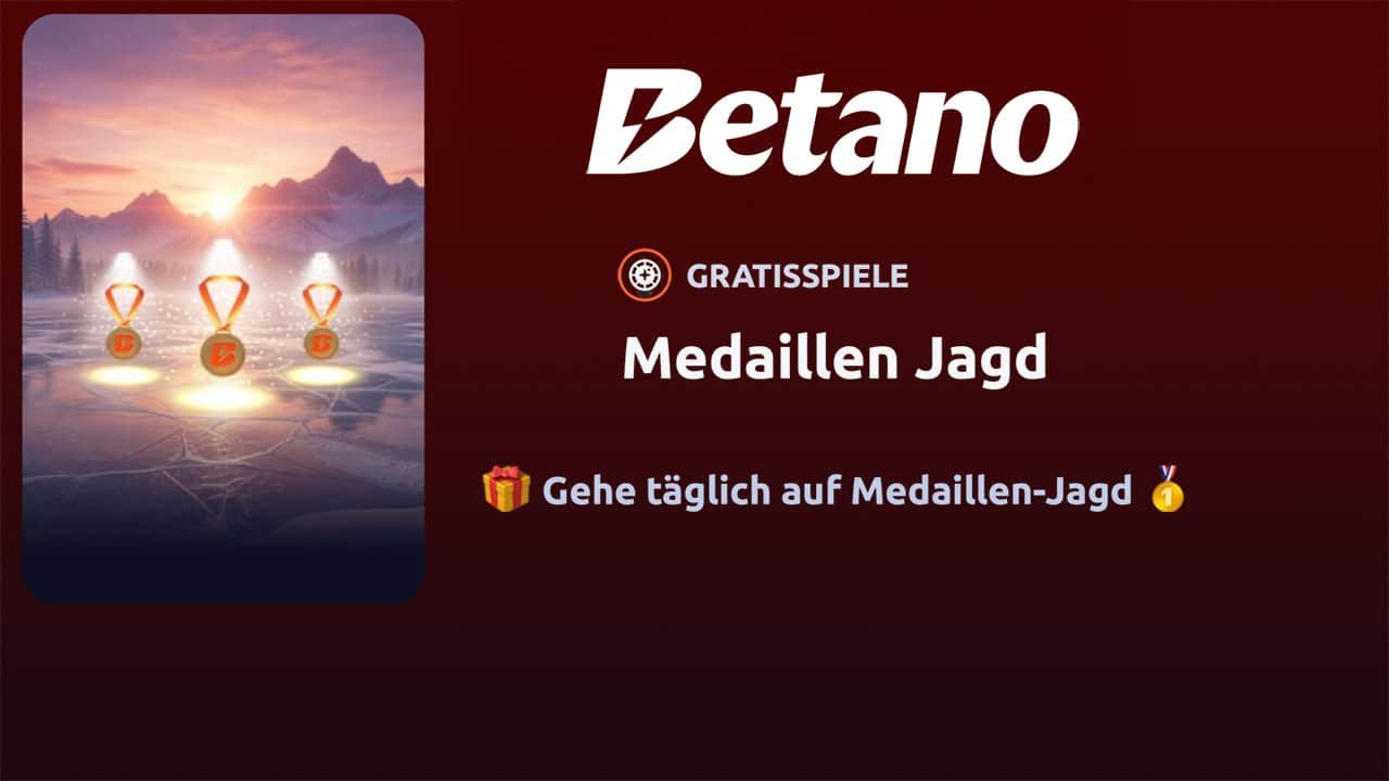 ihre taegliche medaille gewinnen sie bei der betano medaillen jagd waehrend olympia 2026