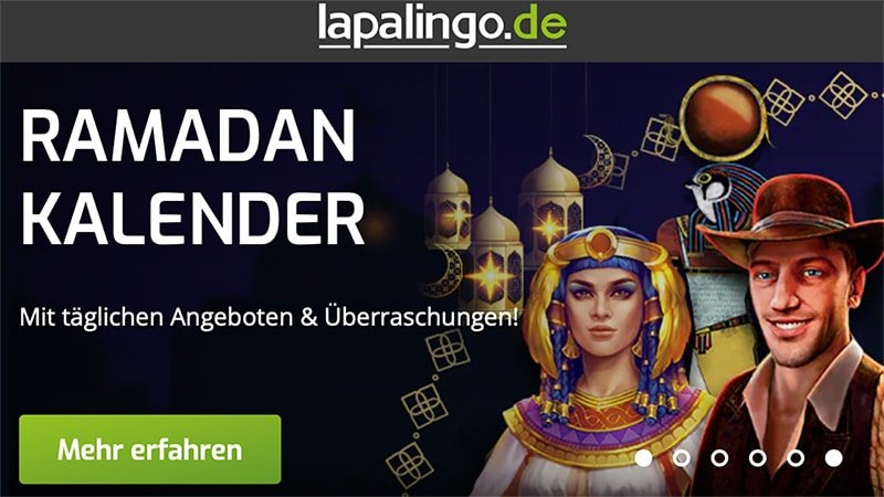 Lapalingo Casino Ramadan Kalender 2026: Jeden Tag ein kleines Bonus-Wunder!