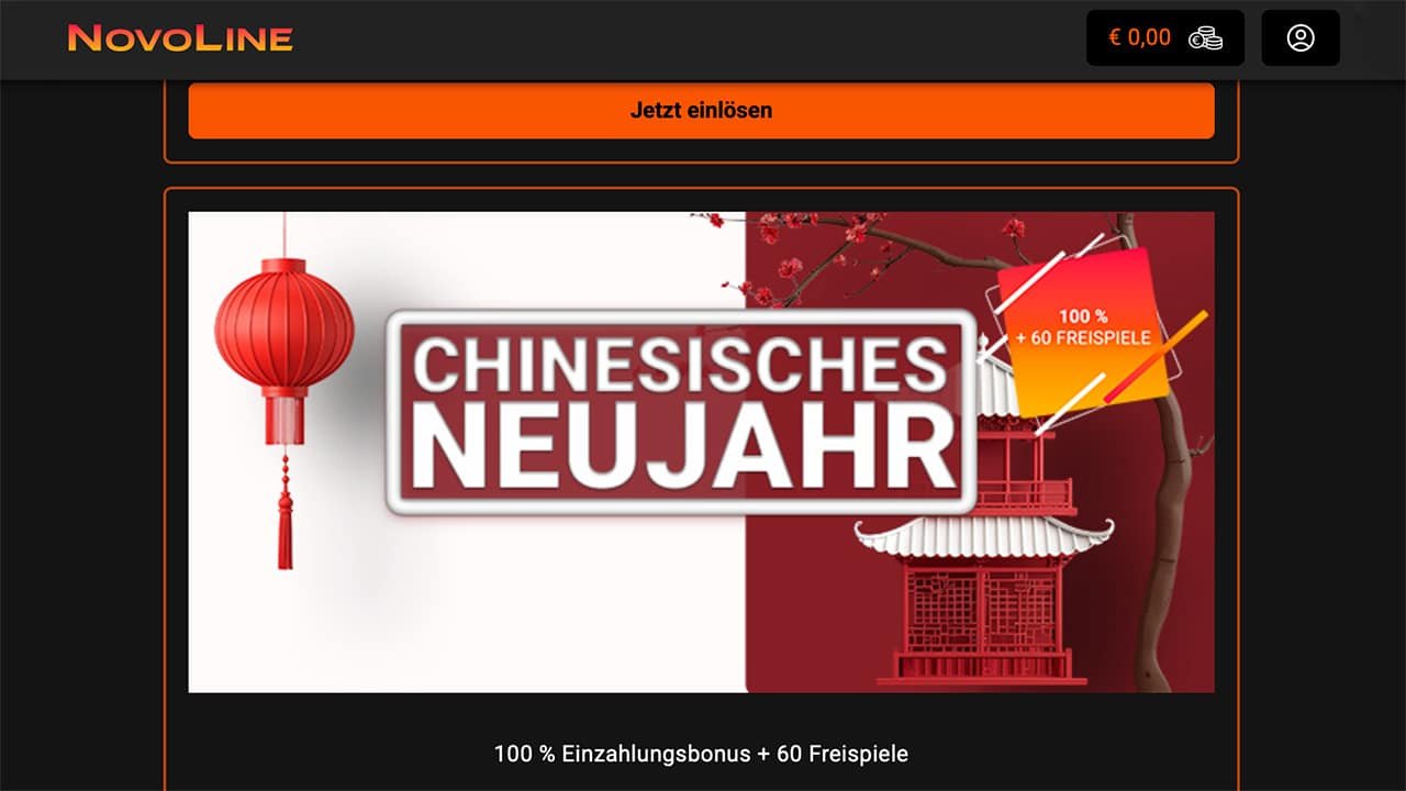 NOVOLINE.DE Casino Chinesisches Neujahr 2026