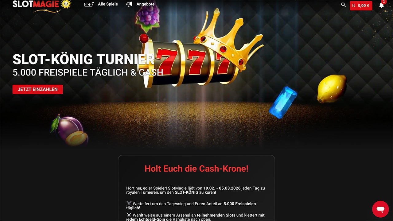 SlotMagie Freispiele Slots Turnier