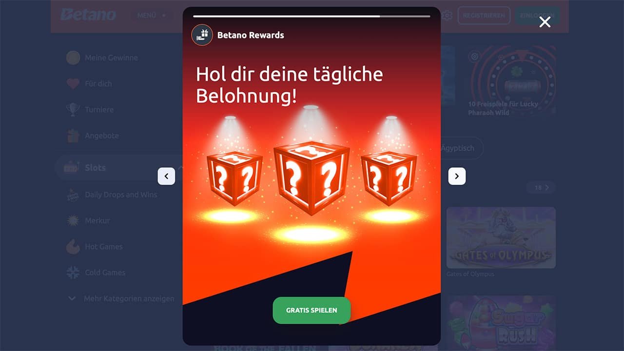 Betano Rewards M&auml;rz