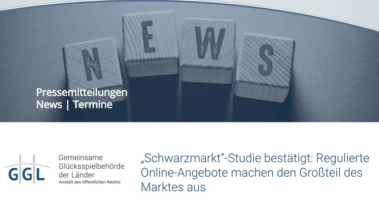 ggl untersucht schwarzmarkt legales online gluecksspiel dominiert den markt