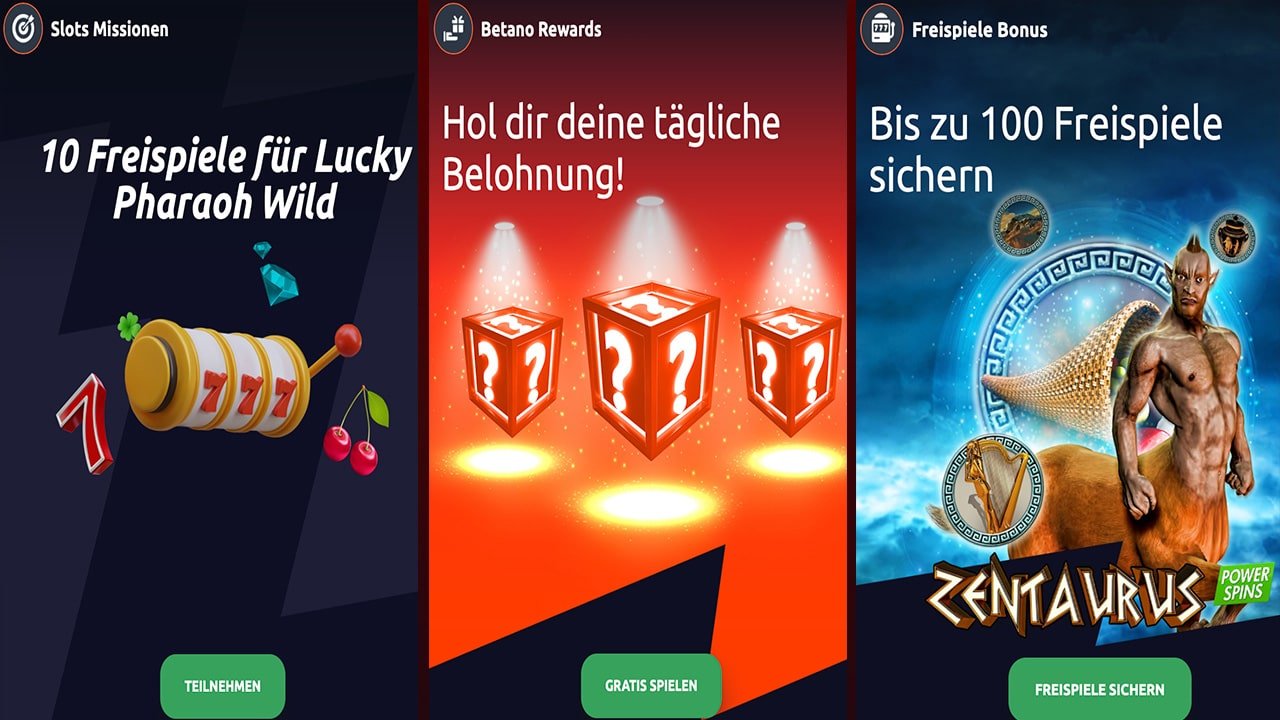 gratis freispiele und cash spins der betano bonus wartet