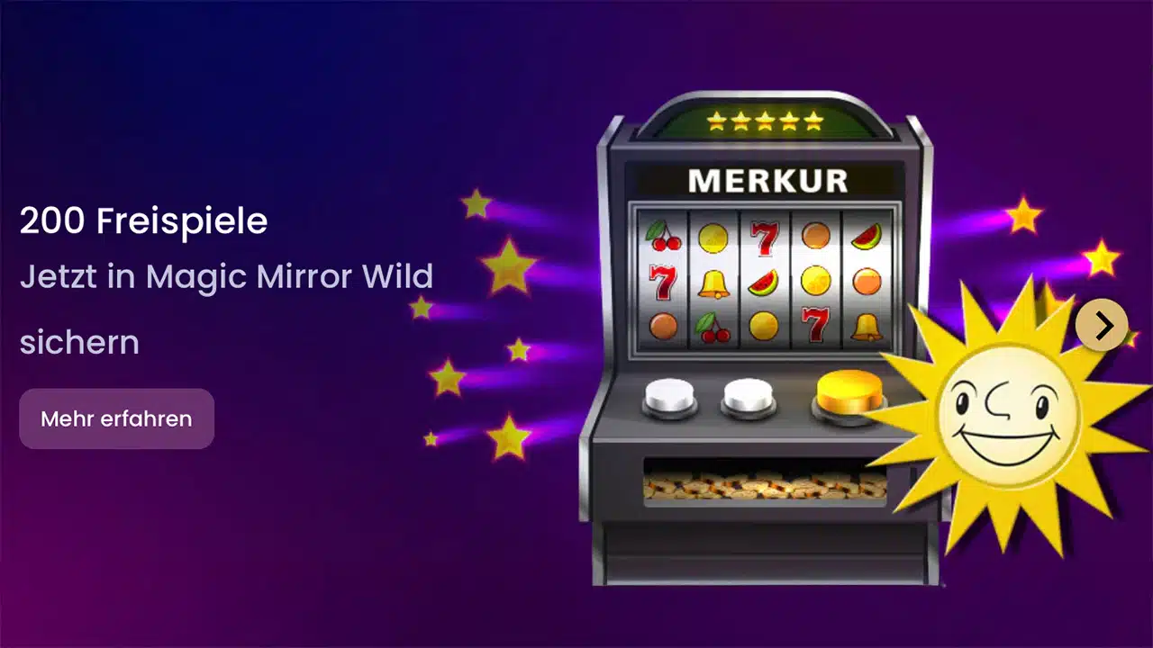 jetzt 200 freispiele kassieren magic mirror wild bonus bei lordlucky