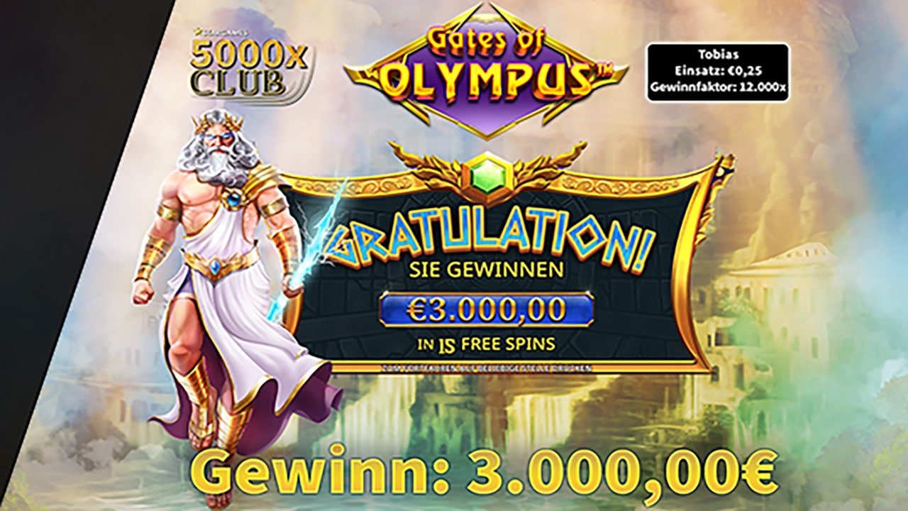 StarGames Gates of Olympus 1000