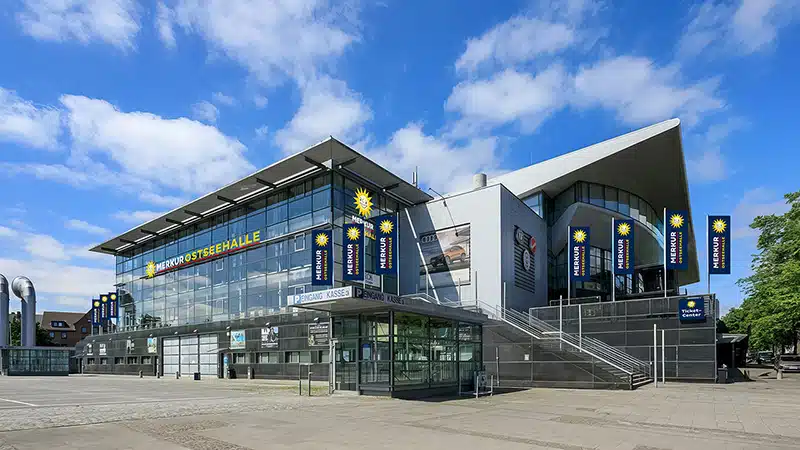 Wunderino Arena wird zur Merkur Ostseehalle umbenannt Wunderino Arena wird zur Merkur Ostseehalle umbenannt